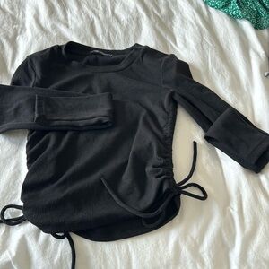 Black tie Zara top